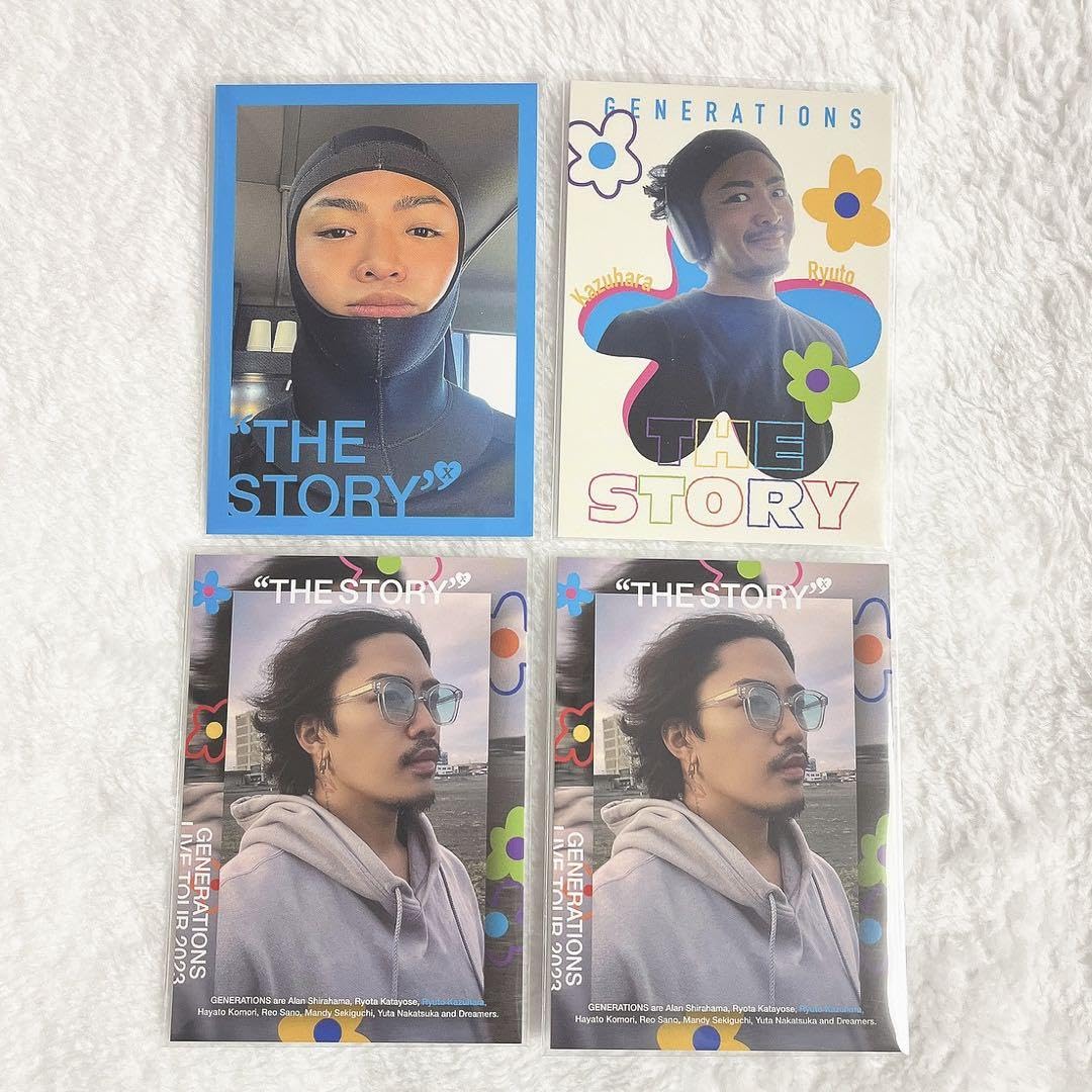 Amazon.co.jp: 数原龍友 THE STORY ザスト フォトカード 4点セット
